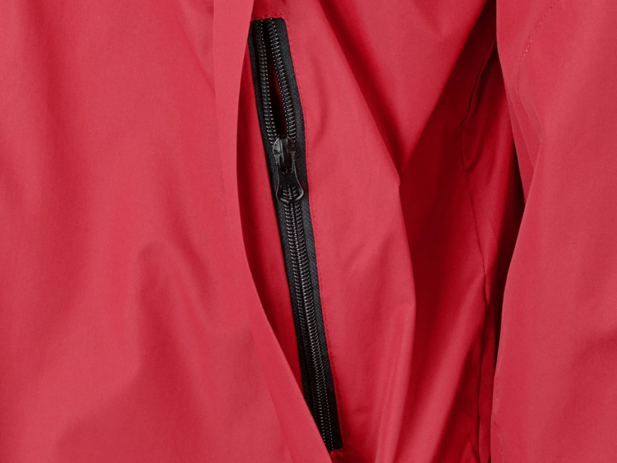 Куртка мужская с капюшоном Wind, красный фото 5