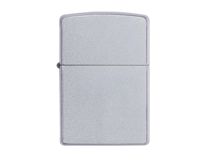 Зажигалка ZIPPO Classic с покрытием Satin Chrome™, латунь/сталь, серебристая, матовая, 38x13x57 мм фото 3