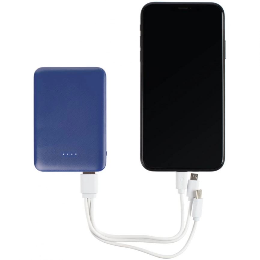 Внешний аккумулятор Uniscend Full Feel 5000 mAh, синий фото 6