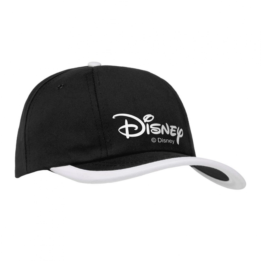 Бейсболка Disney, черная с белым фото 1