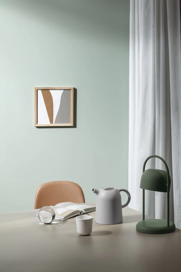 Термокувшин Thimble, светло-серый фото 4