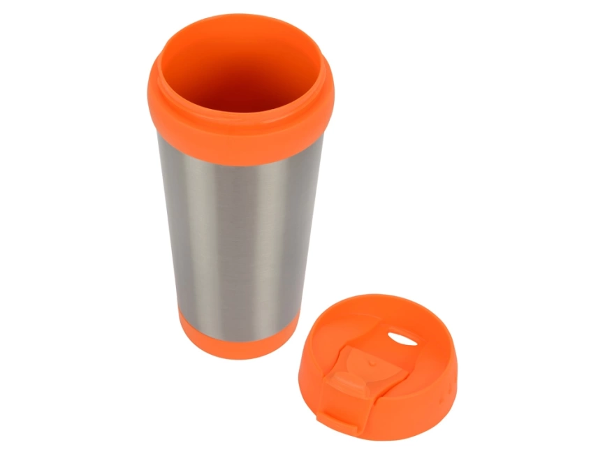 Термокружка Певенси 450мл, оранжевый фото 2