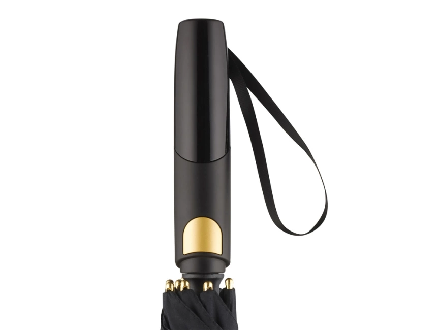 Зонт 7399  AC alu golf umbrella FARE® Precious black/gold фото 3