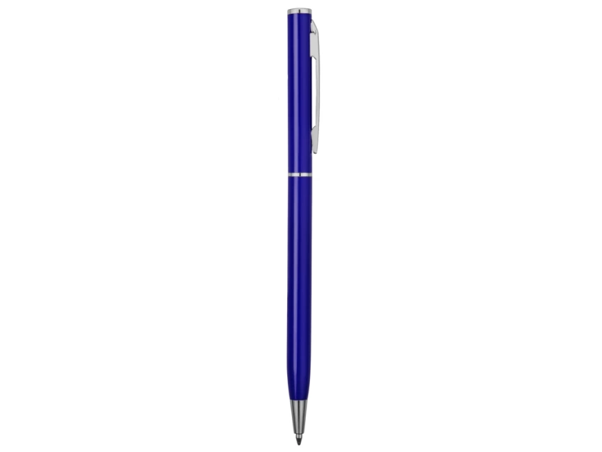 Ручка металлическая шариковая Атриум, ярко-синий фото 3