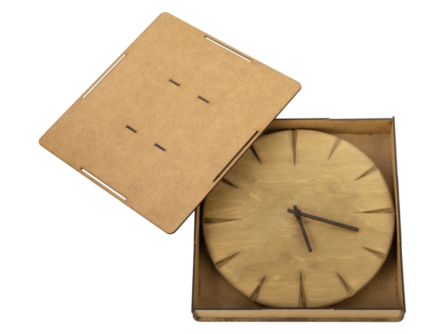 Часы деревянные Helga, 28 см, палисандр фото 2