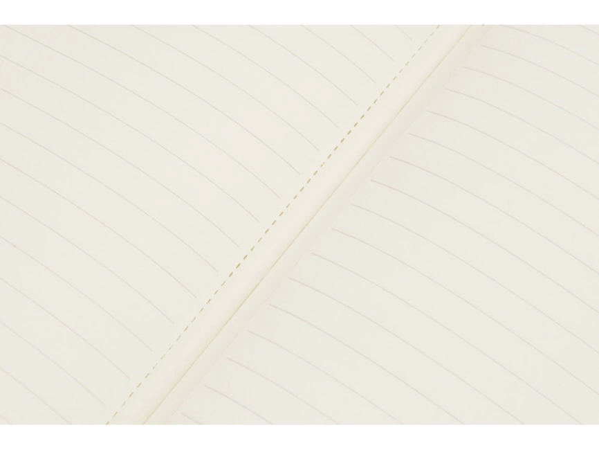 Блокнот Notepeno 130x205 мм с тонированными линованными страницами, черный фото 5