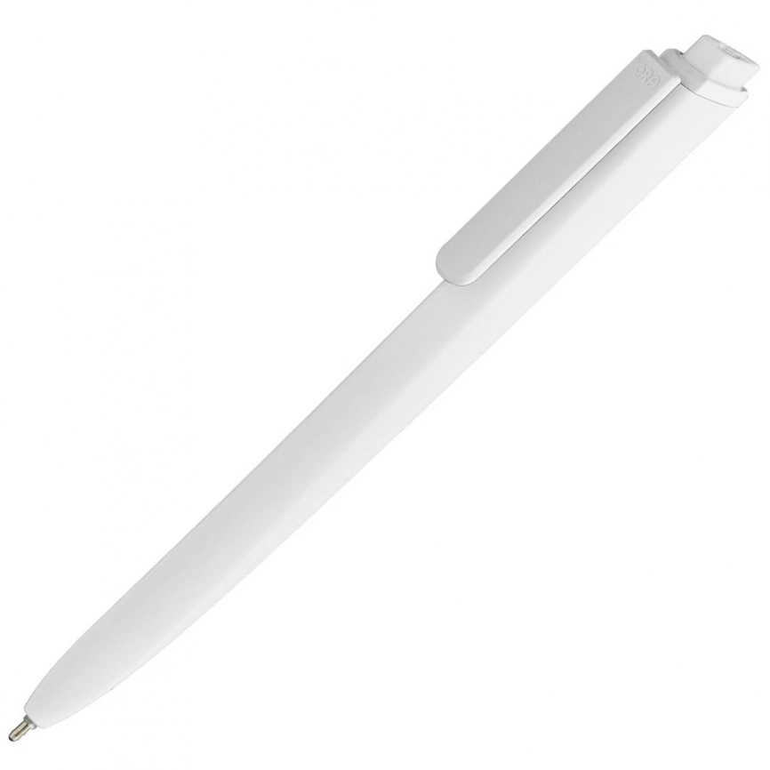 Ручка шариковая Pigra P02 Mat, белая фото 1