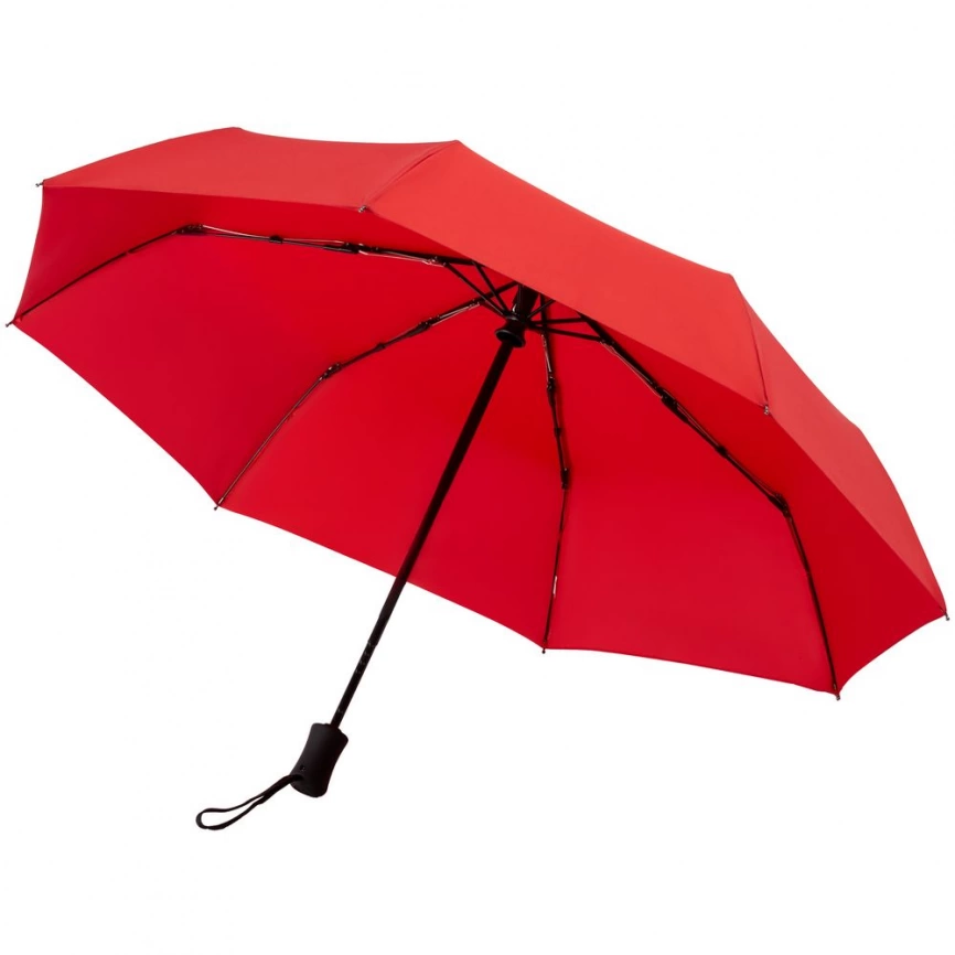 Зонт складной Monsoon, красный фото 2