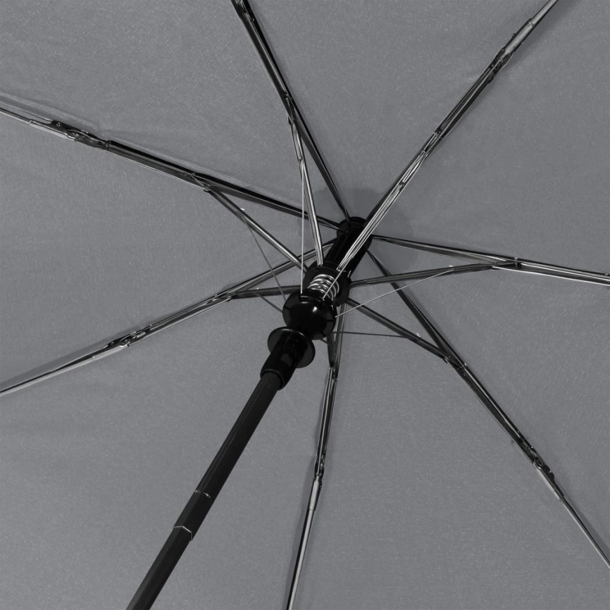 Зонт складной Hit Mini AC, серый фото 2