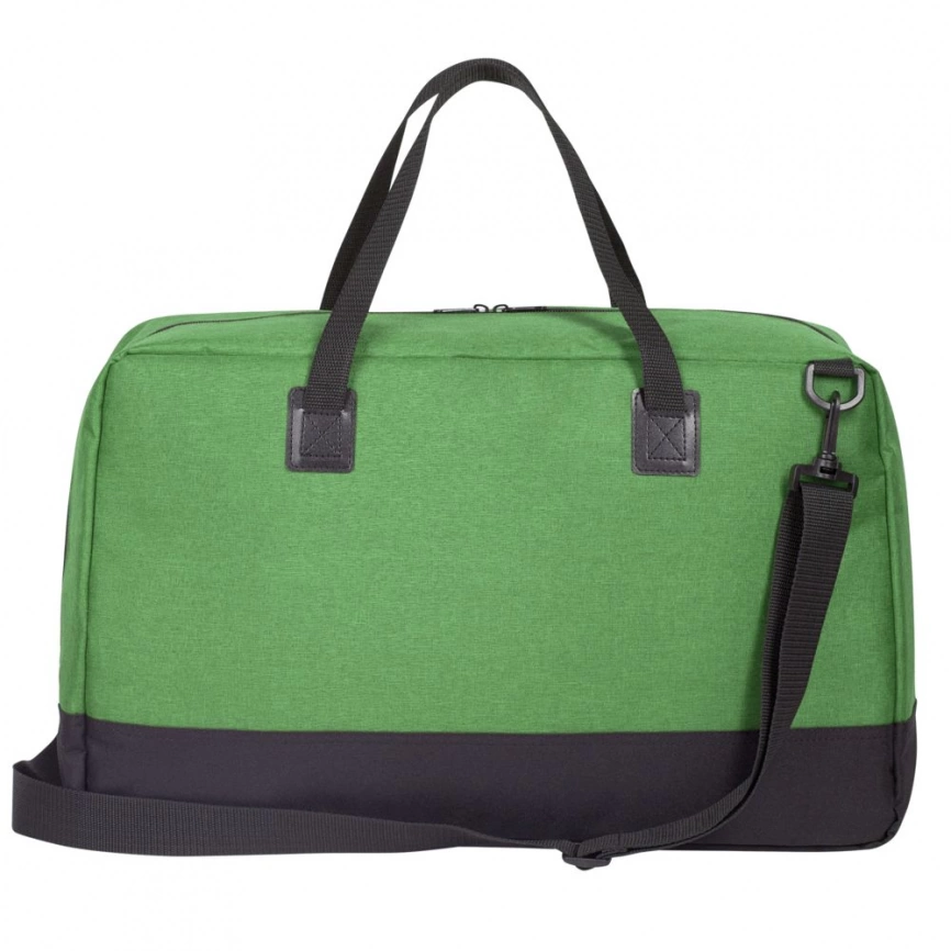 Сумка дорожная с отделением для ноутбука Unit Bimo Weekend, зеленая фото 4