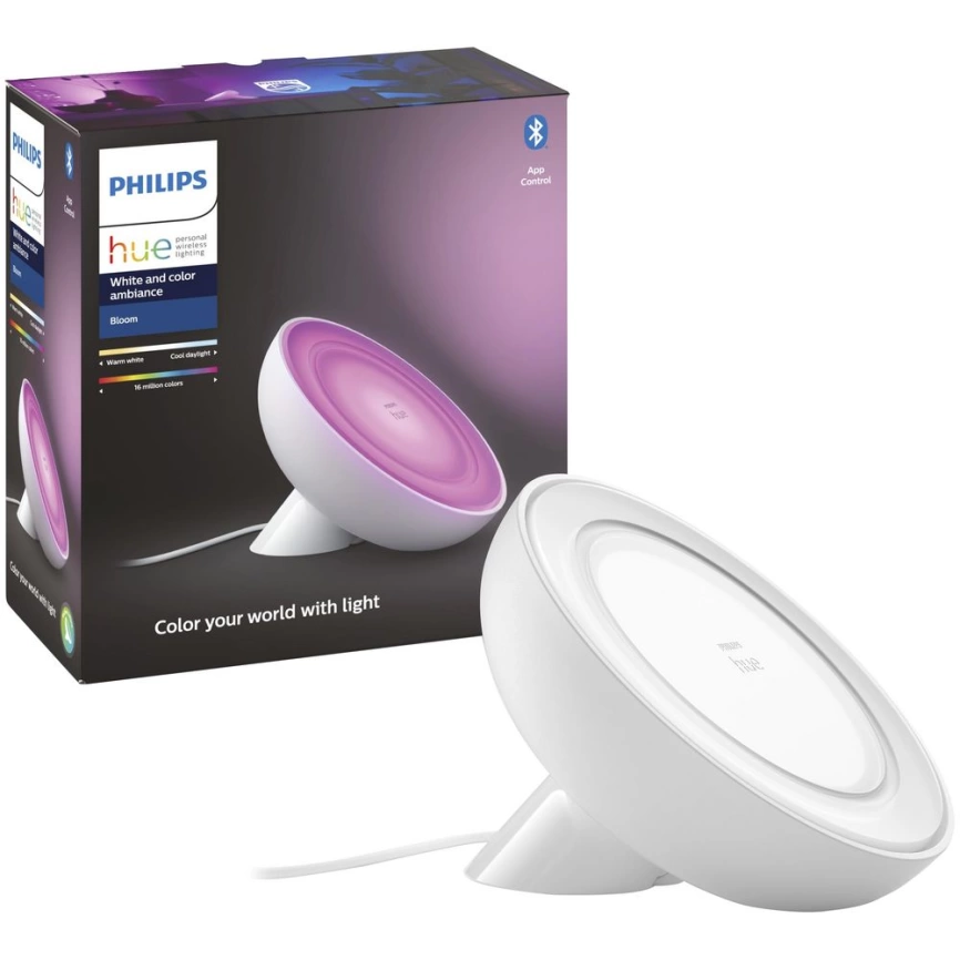 Настольная лампа Bloom, белая фото 2