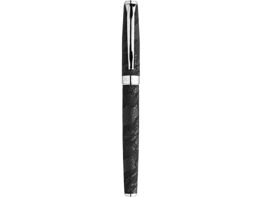 Подарочный набор Lace из блокнота формата A5 и ручки, черный фото 2