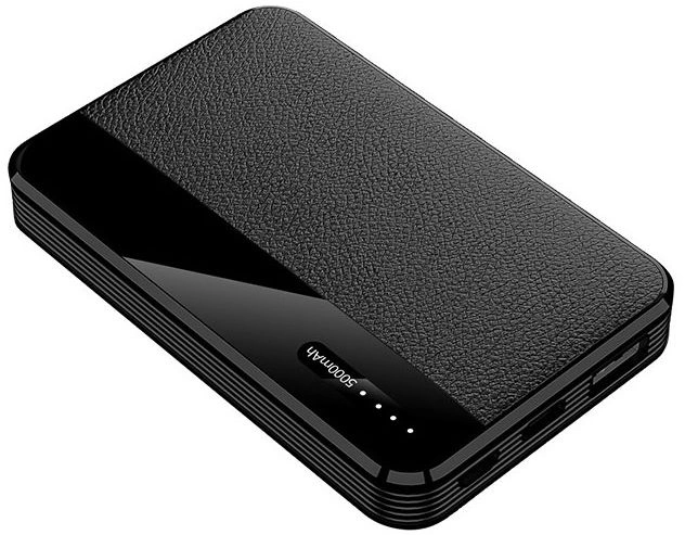 Внешний аккумулятор Pelle 5000 mAh - Черный AA фото 2