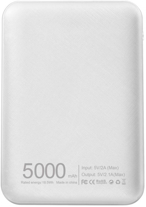 Внешний аккумулятор Ars 5000 mAh - Белый BB фото 2