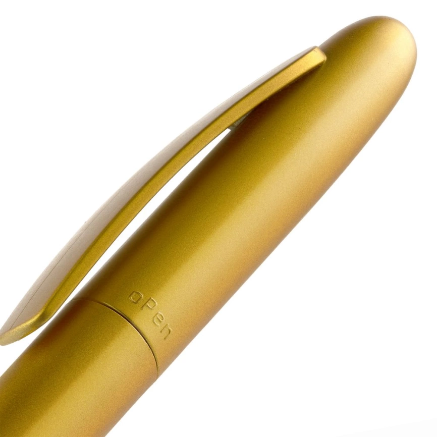 Ручка шариковая Moor Silver, желтый металлик фото 5