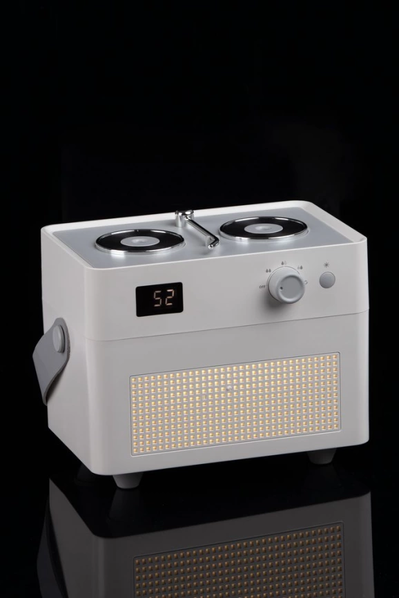 Переносной увлажнитель-ароматизатор с подсветкой Breathe at Ease, белый фото 5