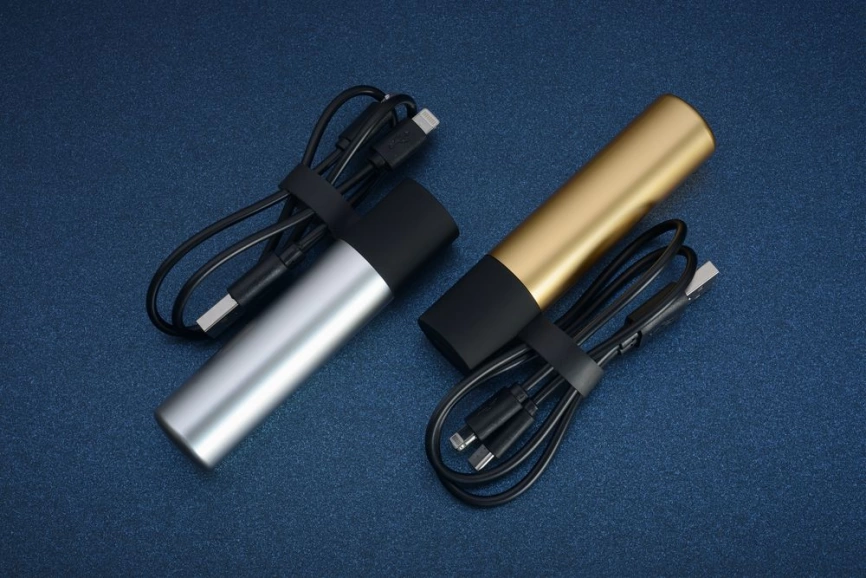 Внешний аккумулятор stickBank 3000 мАч, серебристый фото 8