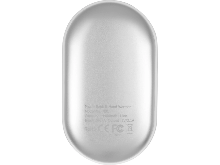 Портативное зарядное устройство с функцией обогрева Handy, 4400 mAh фото 6