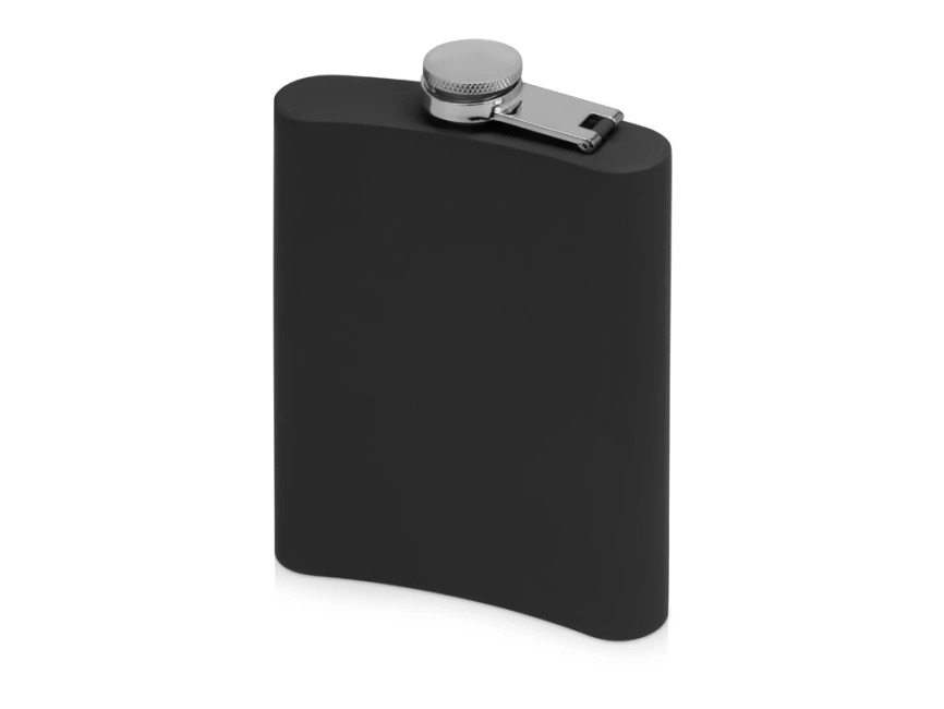 Фляжка 240 мл Remarque soft touch, 201 сталь, черный фото 2