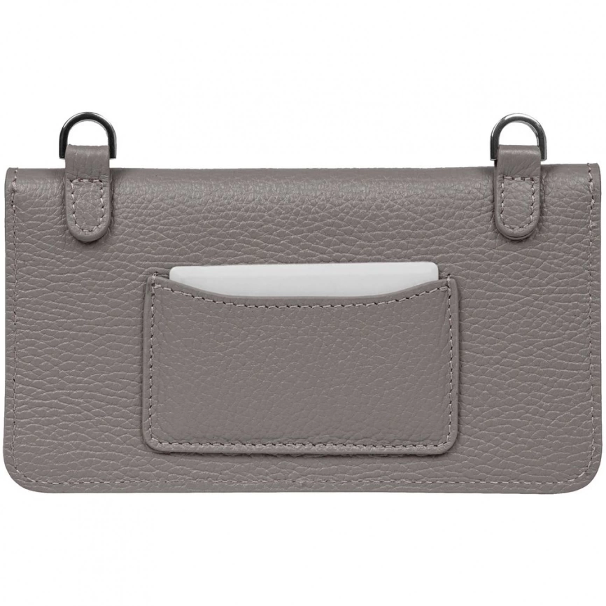 Сумка через плечо Busta, серая фото 5