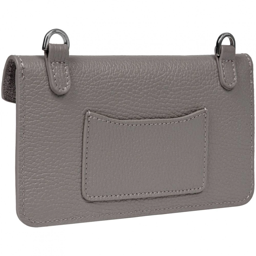 Сумка через плечо Busta, серая фото 3