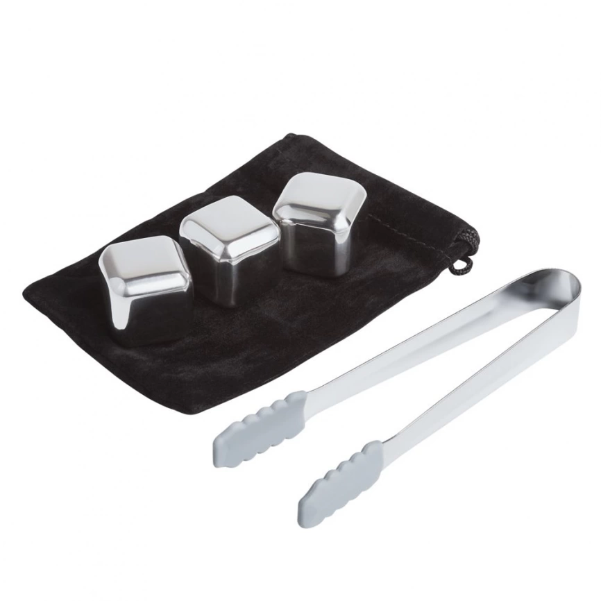 Кубики для виски Ice Cubes, серебристые фото 4