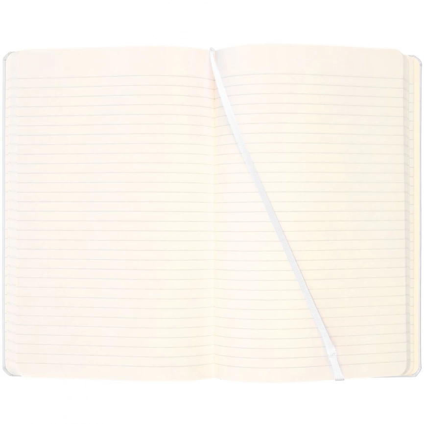 Записная книжка Moleskine Classic Large, в линейку, белая фото 7