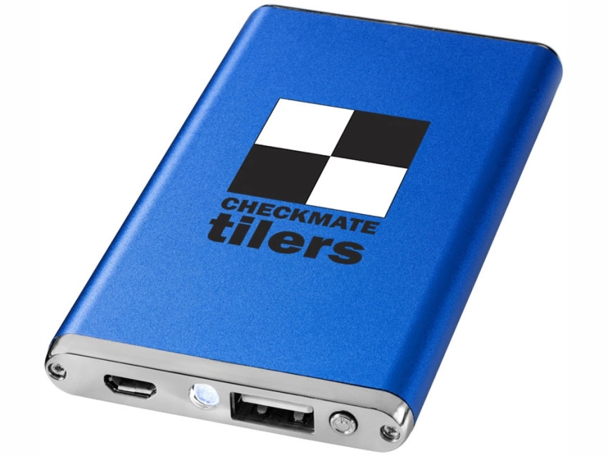 Портативное зарядное устройство Taylor 2200 мА/ч, ярко-синий фото 7