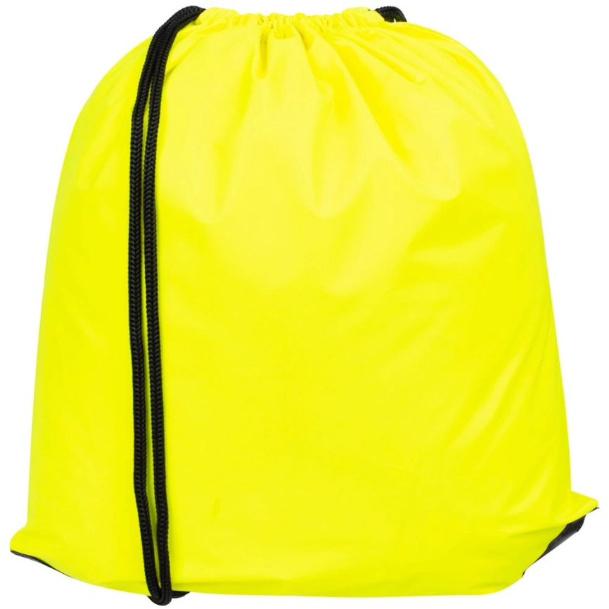 Рюкзак-мешок Manifest Color из светоотражающей ткани, желтый неон фото 2