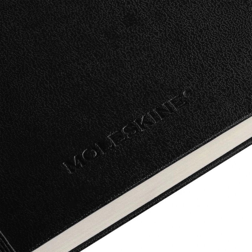 Записная книжка Moleskine Classic Soft Large, в линейку, черная фото 9