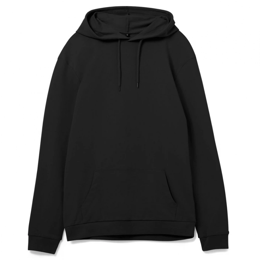 Толстовка с капюшоном унисекс Hoodie, черная, размер XL фото 6