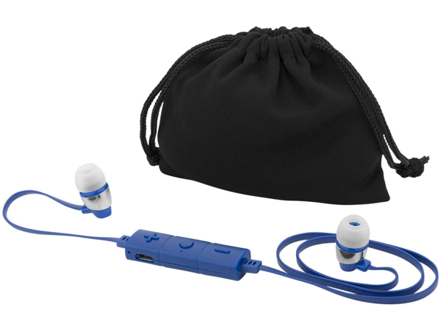 Наушники Bustle Bluetooth®, синий фото 1