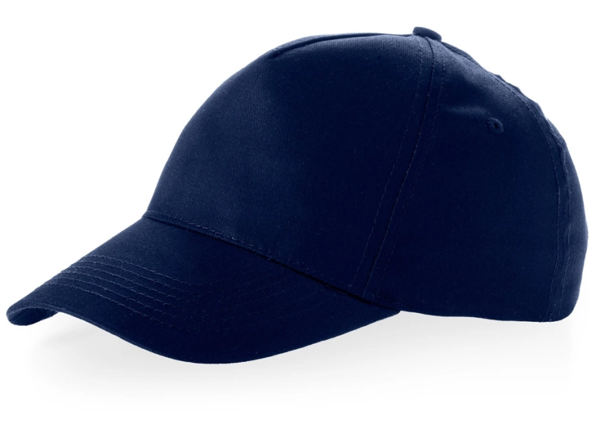 Бейсболка Brunswick, 5 панелей, темно-синий фото 1