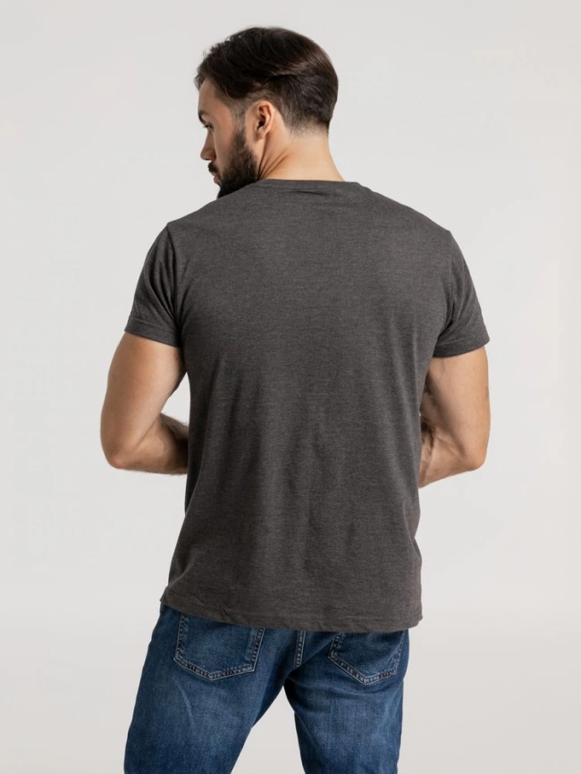 Футболка Firm Wear черный меланж, размер M фото 8