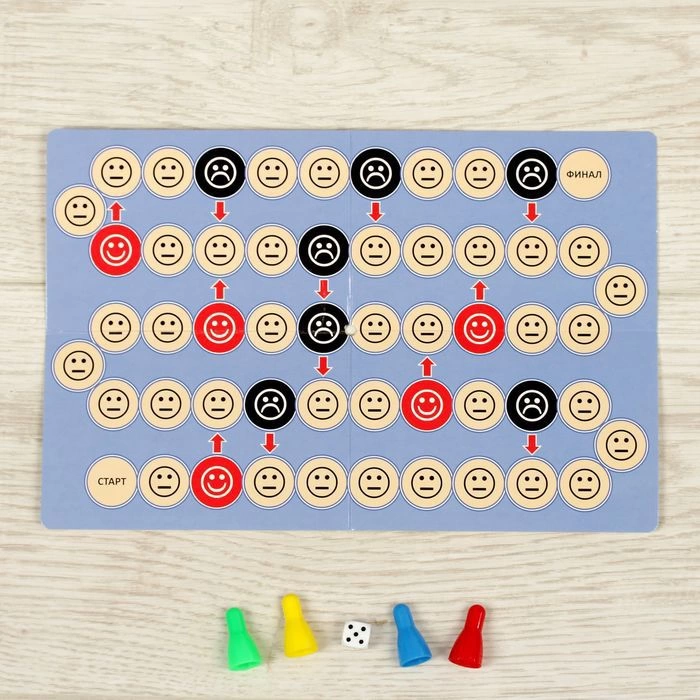 Настольная игра «Мои первые игры. Ну-ка, улыбнись!» фото 3