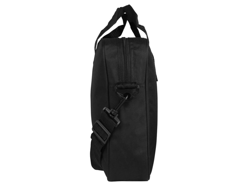 Сумка для ноутбука Wing с вертикальным наружным карманом, черный фото 7