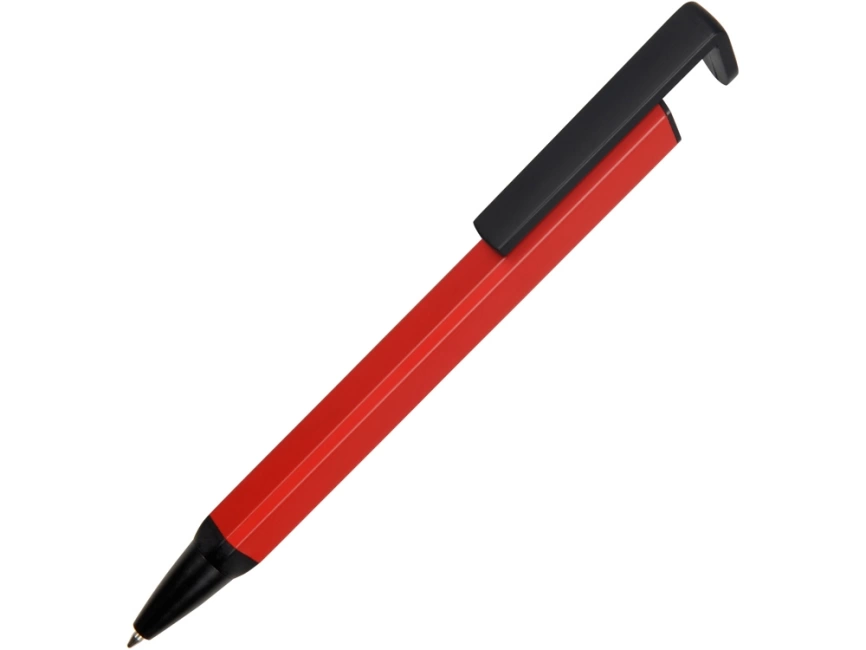 Подарочный набор Jacque с ручкой-подставкой и блокнотом А5, красный фото 3