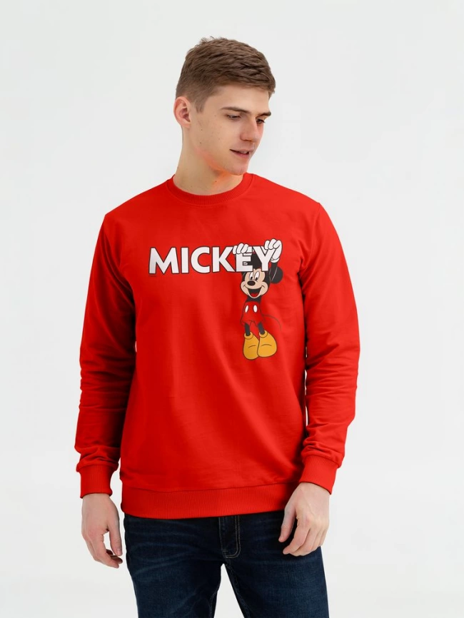 Свитшот Mickey, красный, размер XS фото 1