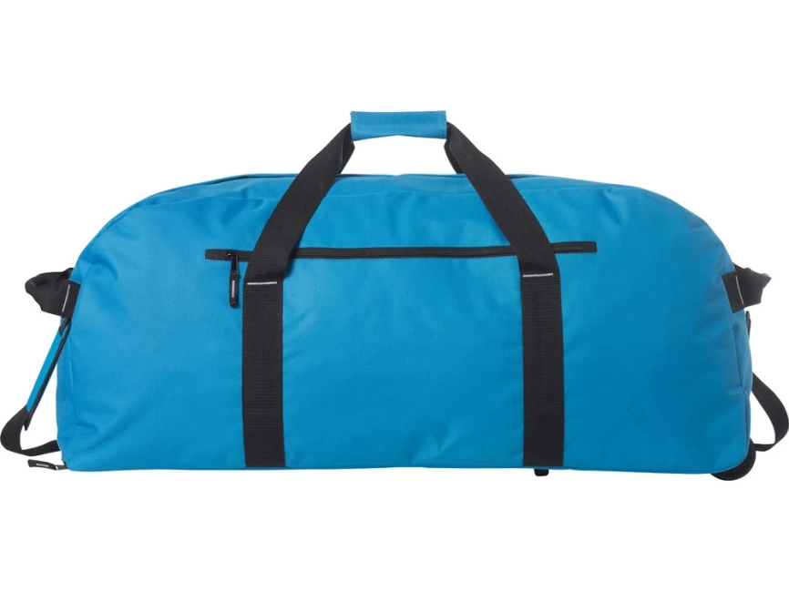 Сумка дорожная на роликах Vancouver, голубой/черный фото 2