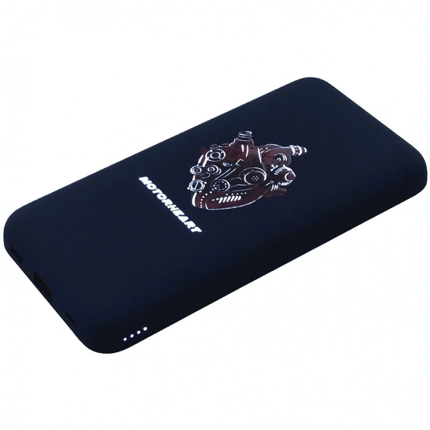 Аккумулятор с беспроводной зарядкой markBright Megapolis, 8000 мАч, черный фото 6