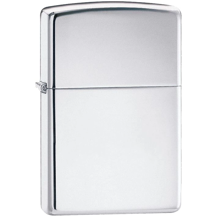 Зажигалка Zippo Classic High Polish, серебристая фото 1