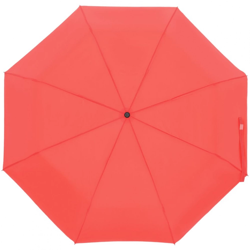 Зонт складной Manifest Color со светоотражающим куполом, красный фото 1