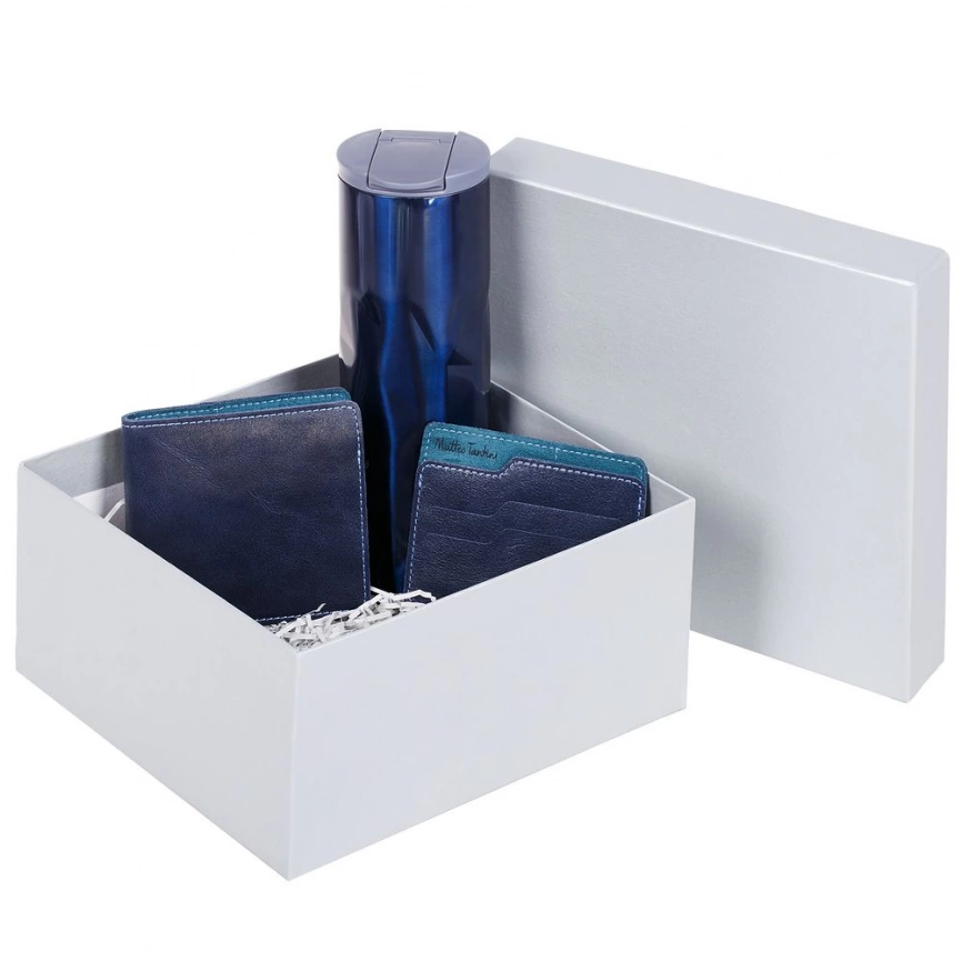 Коробка Satin, большая, серебристая фото 2