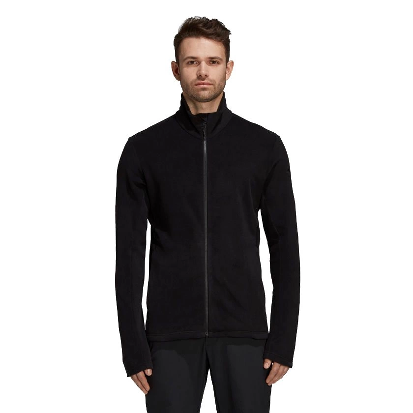 Куртка флисовая мужская Tivid, черная, размер S фото 3