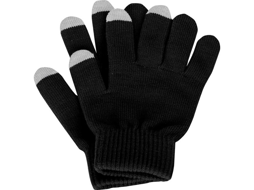 Перчатки для сенсорного экрана, черный, размер L/XL фото 1