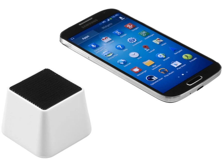 Колонка Nomia с функцией Bluetooth®, белый фото 4