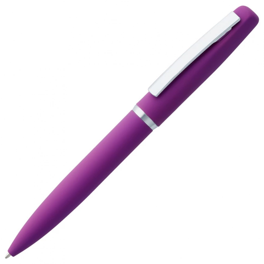 Ручка шариковая Bolt Soft Touch, фиолетовая фото 1