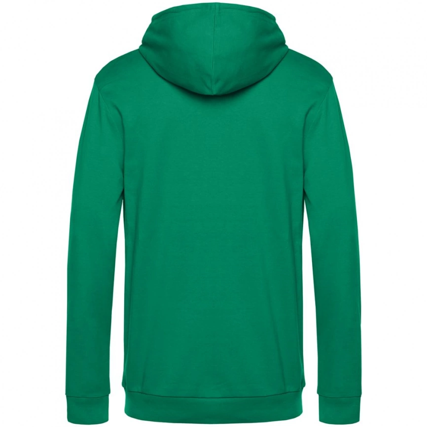 Толстовка с капюшоном унисекс Hoodie, зеленая, размер XXL фото 2
