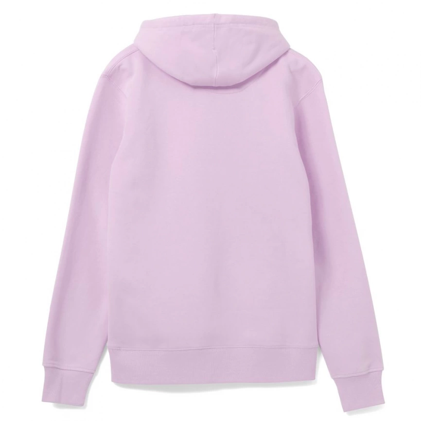 Толстовка с капюшоном унисекс Hoodie, сиреневая, размер S фото 7