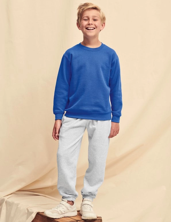 Детские толстовки Fruit of the Loom Kids Set-In Sweat фото 2